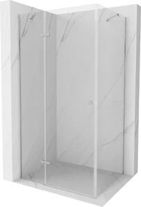 Mexen Roma, sprchovací kút 105 (dvere) x 70 (stena) cm, 6mm číre sklo, chrómový profil, 854-105-070-01-00