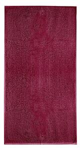 MALFINI Uterák bez bordúry Terry Towel - Marlboro červená | 50 x 100 cm