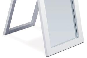 Zrkadlo stojace, v. 150 cm, konštrukcia z mdf, biela matná farba