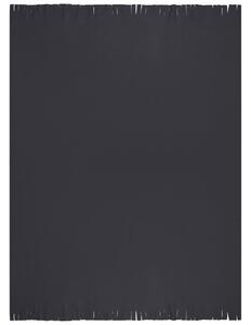 James & Nicholson Fleecová deka 130x170 cm JN956 - Tmavošedý melír | 130 x 170 cm