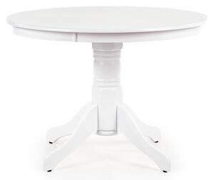 MEBLINE Okrúhly jedálenský stôl GLOSTER biela