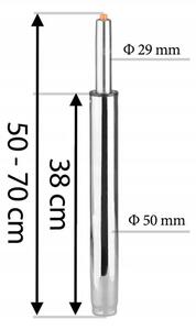 Vysoký plynový piest 53-73 cm