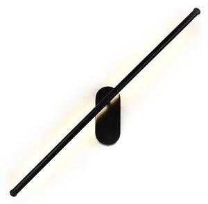 Toolight - LED nástenná kúpeľnová lampa nad zrkadlo 92cm 12W 640lm APP583-1W, čierna, OSW-09754
