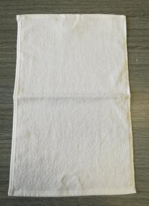Dobrý Textil Malý hotelový uterák 30x50 - Biela | 30 x 50 cm