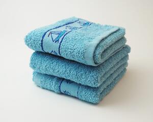 Dobrý Textil Detský uterák s motívom 30x50 - Modrá | 30 x 50 cm
