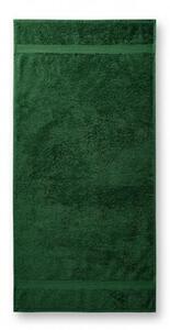 MALFINI Osuška Terry Bath Towel - Fľaškovo zelená | 70 x 140 cm