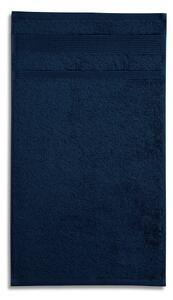 MALFINI (Adler) Malý uterák Organic - Námornícka modrá | 30 x 50 cm