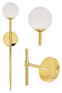 Toolight - Moderné nástenné svietidlo 52cm APP578-1W 1xG9, zlatá, OSW-08757