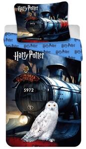 Jerry Fabrics Obliečky Harry Potter - Čierna / šedá | 140 x 200 cm / 70 x 90 cm
