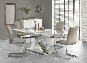 Jedálenský stôl SONDUR 2 sivá/biela