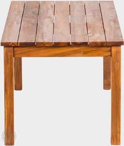 DEOKORK Záhradný teakový stôl GIOVANNI (rôzne dĺžky) 180x75 cm