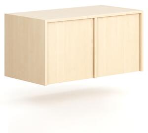 Nadstavba pre skrine FRAME, 2x dvere, 872 x 450 x 427 mm, PUSH-lock, breza