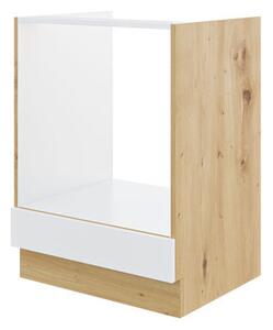 Mirjan24 Kuchynská skrinka pod rúru Retroline 60 D GAZ BB, Farby: biela 5903211145391