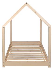 Detská posteľ v tvare domčeka, 70x140