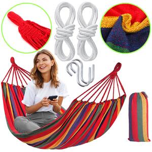 Bluegarden, hojdacia sieť Hammock 1-miestna 480142b, viacfarebná, OGR-09025