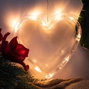 IKO LED vianočná dekorácia – Srdiečko