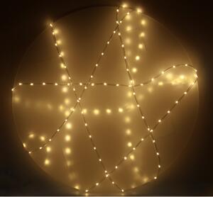IKO Vianočné svetielka reťaz 100 LED, 10m – teplá biela