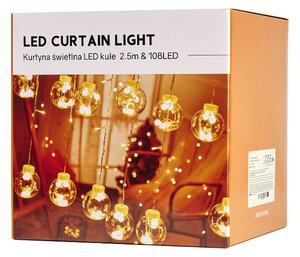 IKO Vianočné LED svetielka 3m guličky – teplá biela