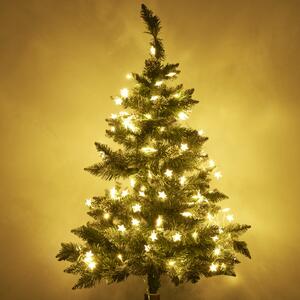 IKO Vianočné svetielka 100 LED, 10m hviezdičky – teplá biela