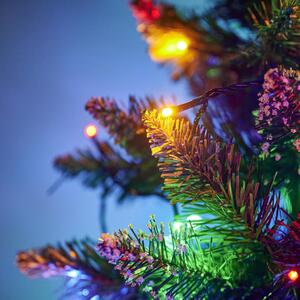 IKO Vianočné svetielka 10m 100LED – viacfarebné