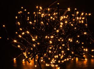 IKO Vianočné svetielka 100 LED, 10m – teplá biela