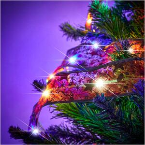 IKO Vianočné svetielka stuha 100 LED, 10m – viacfarebné