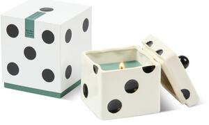 Paddywax Lucky Dice Misted Lime vonná sviečka z keramiky 283 g
