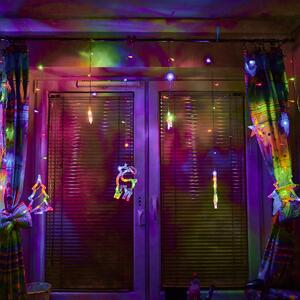 IKO Vianočné svetielka 138 LED, 2,5m Sobíkovia – viacfarebné