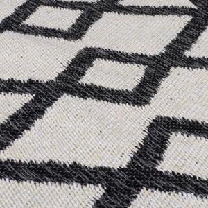 Flair Rugs koberce Kusový koberec Deuce Teo Recycled Rug Black - 160x230 cm