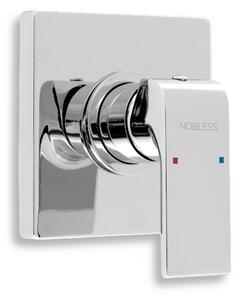Novaservis Nobless Sharp, sprchová batéria podomietková, chrómová, 37050,0