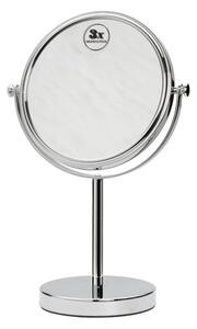 SAPHO Kozmetické zrkadlo bez osvetlenia na postavenie, priemer 200mm, chróm (112201252) XP010