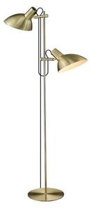 Nastavitelná kovová minimalistická lampa Metropole - mosaz