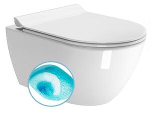 GSI GSI, PURA závěsná WC mísa, Swirlflush, 55x36 cm, bílá ExtraGlaze, 881511