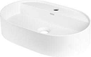 Deante Umývadlo na dosku Silia 55x35 cm - CQS AU6B, granit, alabaster