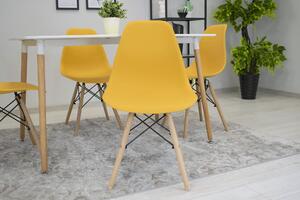 Dekorstudio Dizajnová stolička ENZO L horčicová