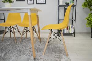 Dekorstudio Dizajnová stolička ENZO L horčicová