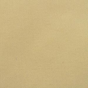 Maison Exclusive – Slnečná plachta z oxfordskej tkaniny, trojuholníková, 5 x 5 x 5 m, béžová