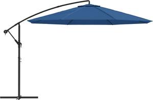 Maison Exclusive – Slnečník s oceľovým nosníkom, výška 350 cm, modrá farba