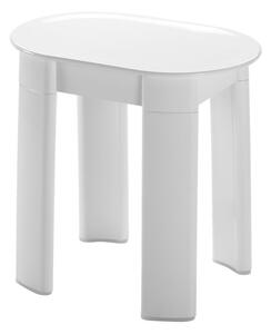 AQUALINE TETRA kúpeľňová stolička 42x41x27 cm, biela 2872