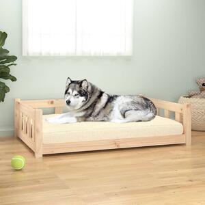 Psia posteľ 105,5x75,5x28 cm borovicový masív