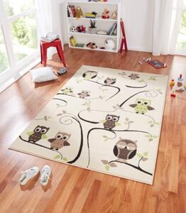 Zala Living - Hanse Home koberce Kusový koberec Bambini 102785 Beige Grün 140x200 cm - 140x200 cm