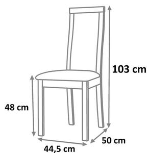 Jedálenská stolička Bonbon (čerešňa + béžová). Vlastná spoľahlivá doprava až k Vám domov. 1040163