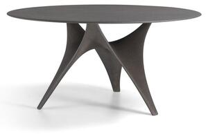 Molteni Jedálenský stôl Arc, Molteni okrúhly 150x73,5 cm, betón farba dolomite grey