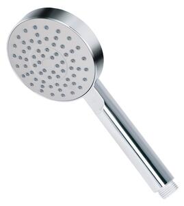 Mereo Sprchový set s tyčou, biela hlavová sprcha a trojpolohová ručná sprcha, biely plast/chróm Variant: Sprchový set s tyčí, hadicí, ruční a talíř. …