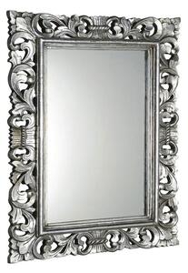Scule IN156 zrkadlo v ráme, 70x100 cm, strieborná Antique