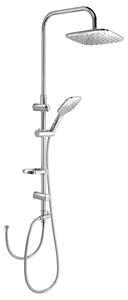 Kera SL430 sprchový stĺp s pripojením na batériu, chróm