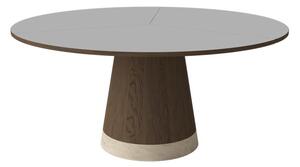 Piro jedálenský stôl Ø160 cm laminát doska Fenix