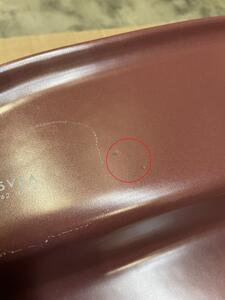 Isvea INFINITY OVAL keramické umývadlo na dosku, 60x40 cm, maroon red II. akosť