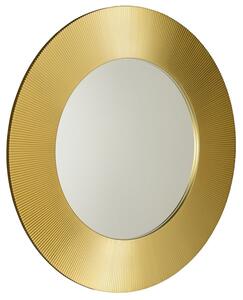SAPHO SUNBEAM zrkadlo v ráme, pr.90cm, zlatá SB900