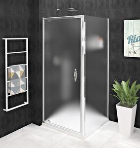 Gelco SIGMA SIMPLY obdĺžnikový sprchovací kút pivot dvere 800x700mm L/P variant, Brick sklo